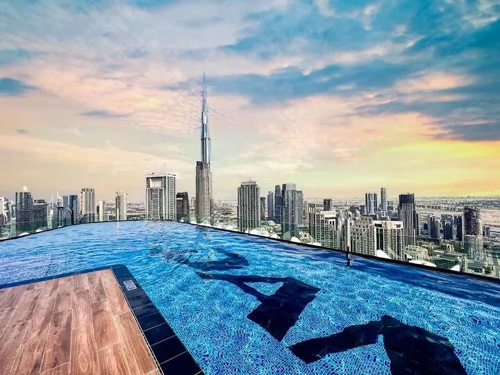 Paramount Midtown Hotel, Burj Khalifa Views Dubai Apartamento